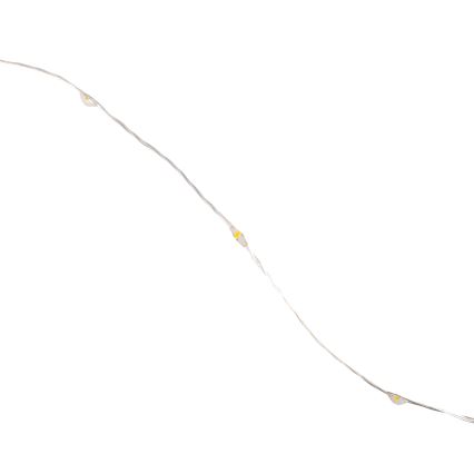 Aigostar - LED εξωτερική χριστουγεννιάτικη γιρλάντα 900xLED/8 λειτουργίες 6m IP44 ψυχρό λευκό