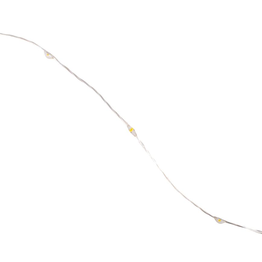 Aigostar - LED εξωτερική χριστουγεννιάτικη γιρλάντα 900xLED/8 λειτουργίες 6m IP44 ψυχρό λευκό