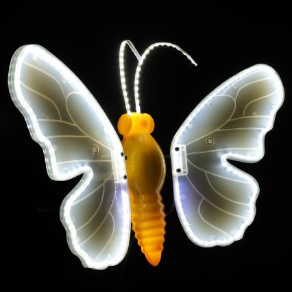 Aigostar - LED εξωτερικό διακοσμητικό 246xLED/9W/230V 42 cm IP44 πεταλούδα/ψυχρό λευκό