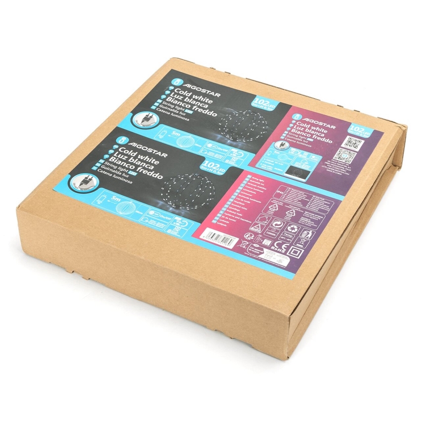 Aigostar - LED εξωτερική χριστουγεννιάτικη διακόσμηση 3,6W/230V μπάλα 30cm IP44 ψυχρό λευκό