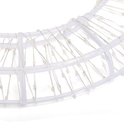 Aigostar - LED διακόσμηση εξωτερικού χώρου για Χριστούγεννα 540xLED/6W/230V IP44 θερμό λευκό, κύκλος 45 cm