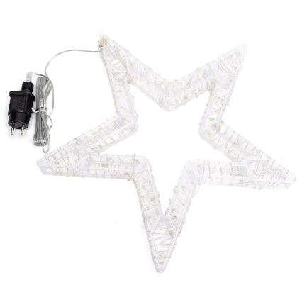 Aigostar - LED εξωτερική χριστουγεννιάτικη διακόσμηση 540xLED/6W/230V IP44 θερμό λευκό αστέρι 45cm