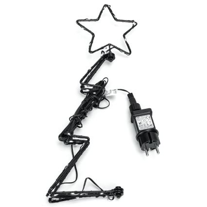 Aigostar - LED εξωτερική χριστουγεννιάτικη διακόσμηση 41xLED/3,6W/230V 40 cm IP44 δέντρο ψυχρό λευκό