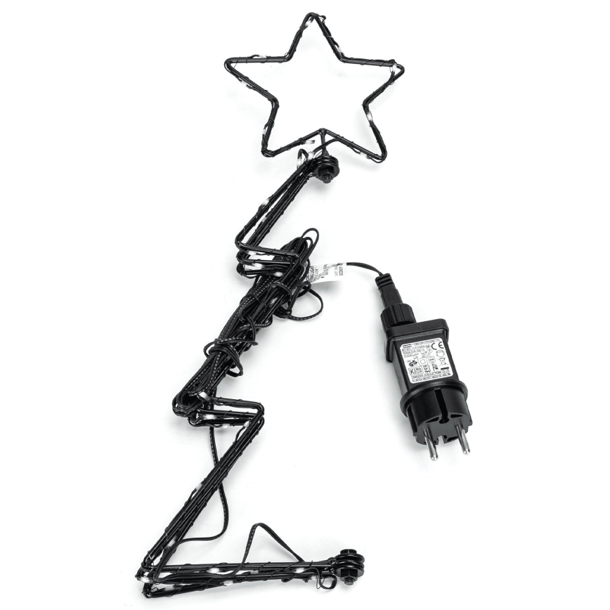 Aigostar - LED εξωτερική χριστουγεννιάτικη διακόσμηση 41xLED/3,6W/230V 40 cm IP44 δέντρο ψυχρό λευκό