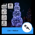 Aigostar - LED Εξωτερική χριστουγεννιάτικη διακόσμηση LED/3,6W/31/230V 6500K 60 cm IP44 χιονάνθρωπος