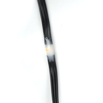 Aigostar - Εξωτερικό χριστουγεννιάτικο φωτιστικό LED με 100 LED/8 λειτουργίες, 3xAA, μήκος 10,3μ, IP44, ζεστό λευκό