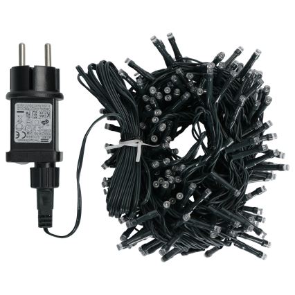 Aigostar - Εξωτερικό χριστουγεννιάτικο φωτιστικό LED 200xLED/8 λειτουργίες 13μ IP44 ψυχρό λευκό