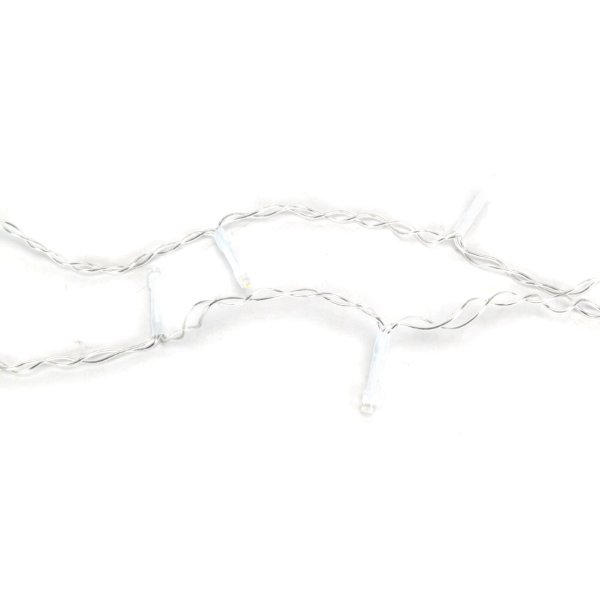 Aigostar - Εξωτερικό χριστουγεννιάτικο φωτιστικό LED με 200 LED/8 λειτουργίες/3xAA 6x1,5μ IP44 ψυχρό λευκό