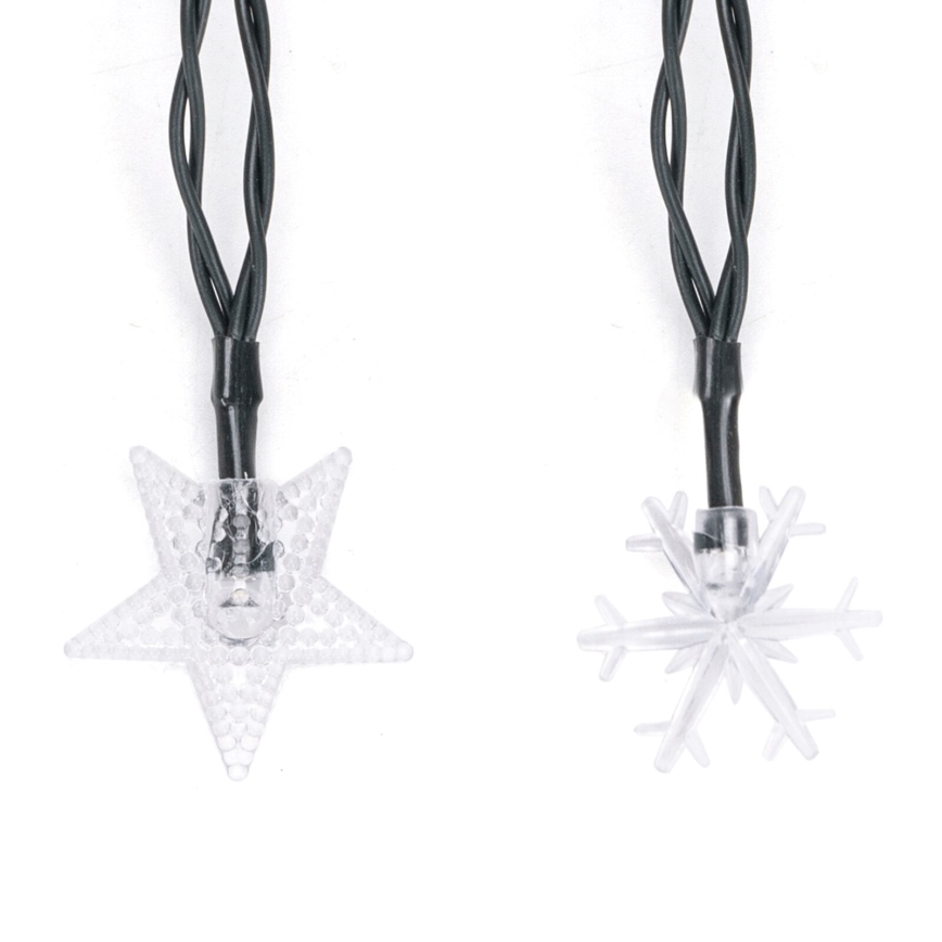 Aigostar - LED Ηλιακά Χριστουγεννιάτικα λαμπάκια 50xLED/8 λειτουργίες 12m 800mAh IP65 θερμό λευκό