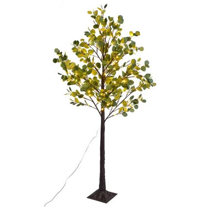 Aigostar - Ηλιακό διακοσμητικό LED 30xLED/2,6m IP65 300 mAh ζεστό λευκό ευκάλυπτος