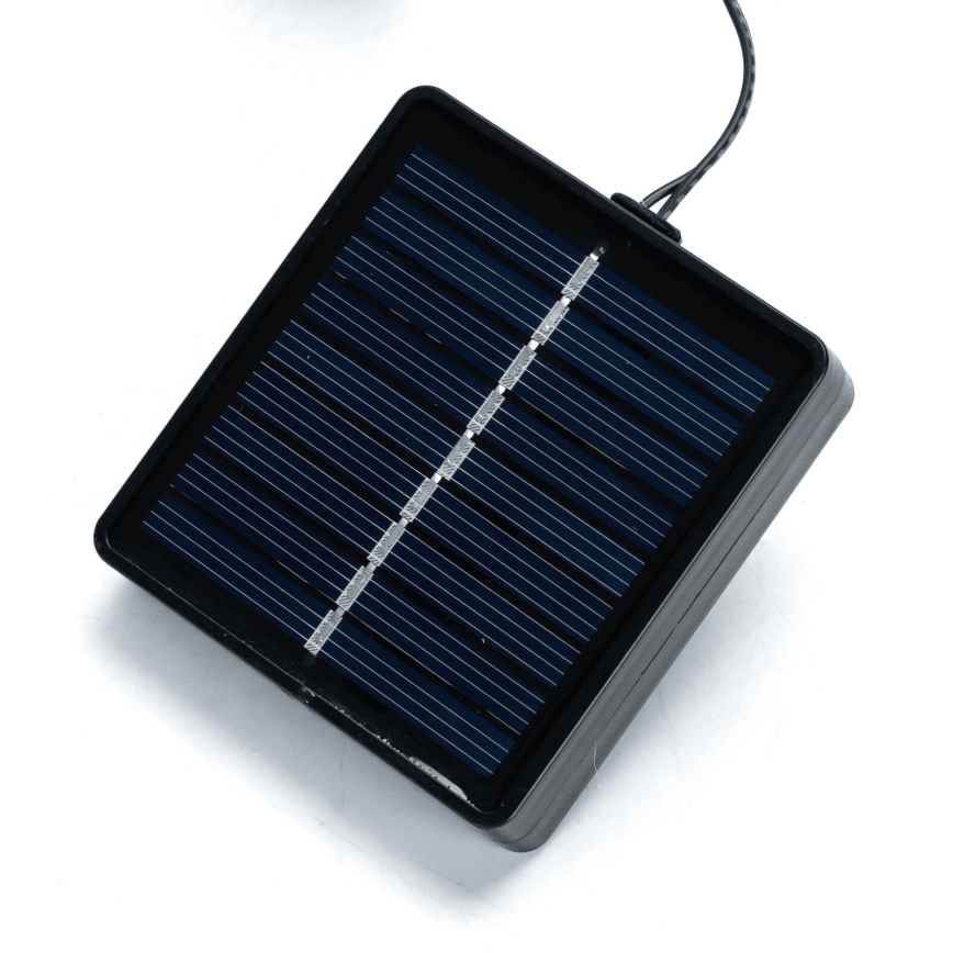 Aigostar - LED Ηλιακό διακοσμητικό 60xLED/3,5m IP65 θερμό λευκό ελιά