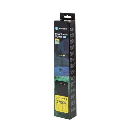 Aigostar - LED Ηλιακό διακοσμητικό φωτιστικό LED/0,04W/1,2V 68,5cm 300 mAh 2700K IP44
