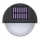 Aigostar - LED Ηλιακό Επιτοίχιο Φωτιστικό LED/1W/1,2V μαύρο 200 mAh 2700K IP44