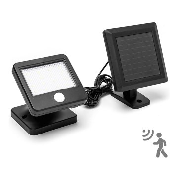 Aigostar - LED Ηλιακό Επιτοίχιο Φωτιστικό με Αισθητήρα LED/0,64W/3,7V 600 mAh 6500K IP44
