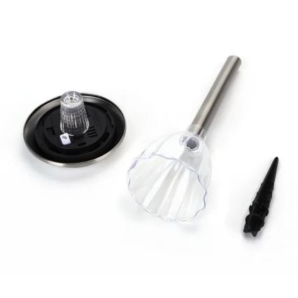 Aigostar - Ηλιακός LED Φωτισμός LED/0,08W/2V 30,4 εκ. 200 mAh 6500K IP44 ματ χρώμιο
