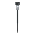 Aigostar - LED Ηλιακό Φωτιστικό LED/0,006W/1,2V 40 mAh 29,7 εκ. μαύρο 6500K IP44