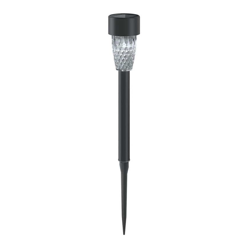 Aigostar - LED Ηλιακό Φωτιστικό LED/0,006W/1,2V 40 mAh 29,7 εκ. μαύρο 6500K IP44