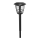 Aigostar - LED Ηλιακό Φωτιστικό LED/0,06W/2V 100 mAh 33,8 cm 6500K IP44 μαύρο