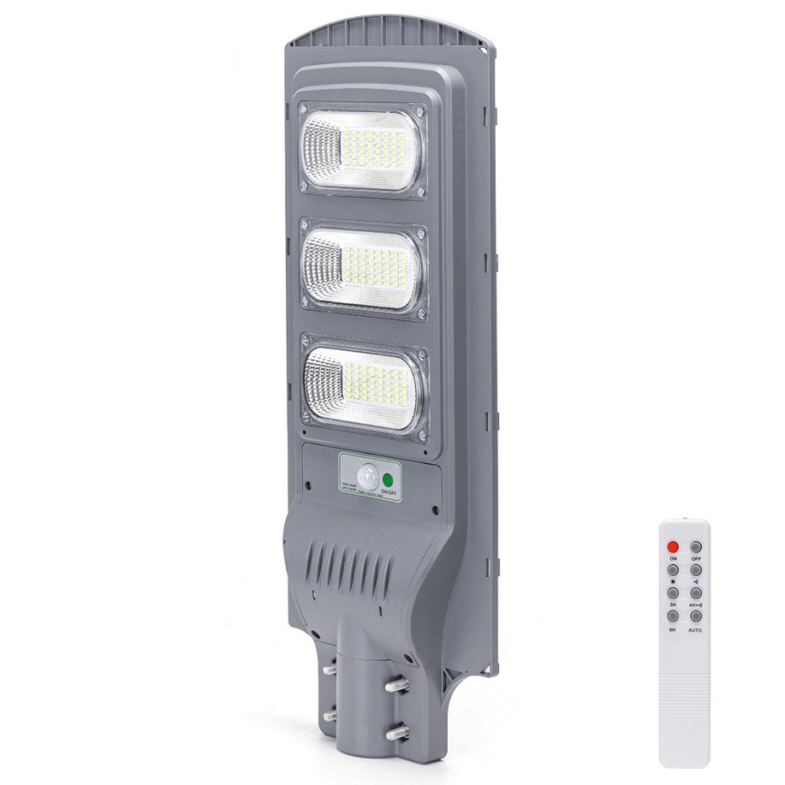 Aigostar - LED Ηλιακό φωτιστικό κήπου με αισθητήρα LED/150W/3,2V 15000mAh IP65 6500K + τηλεχειριστήριο