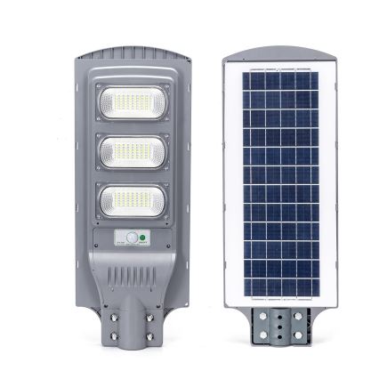Aigostar - LED Ηλιακό φωτιστικό κήπου με αισθητήρα LED/150W/3,2V 15000mAh IP65 6500K + τηλεχειριστήριο