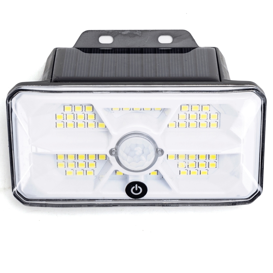 Aigostar - Ηλιακό φωτιστικό LED με αισθητήρα LED/3,7V 6500K 500 mAh IP65 μαύρο