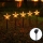 Aigostar - LED Ηλιακό Χριστουγεννιάτικο φωστικό LED/0,054W/1,2V 1m IP65 800 mAh θερμό λευκό