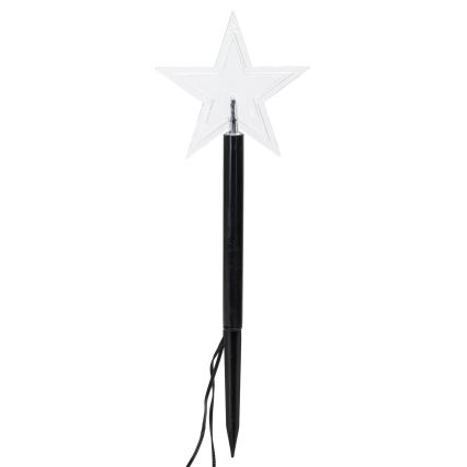 Aigostar - LED Ηλιακό Χριστουγεννιάτικο φωστικό LED/0,054W/1,2V 1m IP65 800 mAh θερμό λευκό