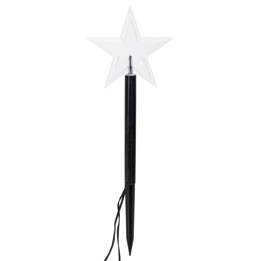 Aigostar - LED Ηλιακό Χριστουγεννιάτικο φωστικό LED/0,054W/1,2V 1m IP65 800 mAh ψυχρό λευκό