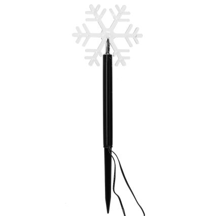 Aigostar - LED Ηλιακό Χριστουγεννιάτικο φωστικό LED/0,054W/1,2V 1m 800 mAh IP65 ψυχρό λευκό