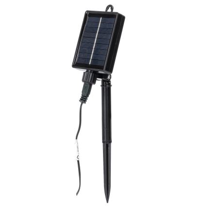 Aigostar - LED Ηλιακή Χριστουγεννιάτικη Γιρλάντα 10xLED/8 λειτουργίες 6,5μ IP65 500 mAh πολύχρωμη