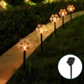 Aigostar - LED Ηλιακό Χριστουγεννιάτικο Φωτιστικό LED/0,054W/1,2V 1m IP65 ζεστό λευκό