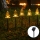 Aigostar - LED Ηλιακό Χριστουγεννιάτικο Φωτιστικό LED/0,054W/1,2V 1m IP65 ζεστό λευκό
