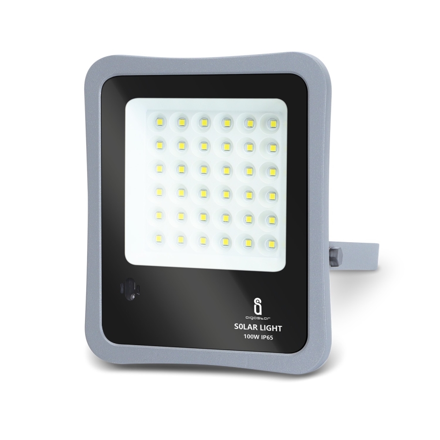 Aigostar - LED Ηλιακός προβολέας Dimmable LED/100W/3,2V IP65 10000 mAh + RC