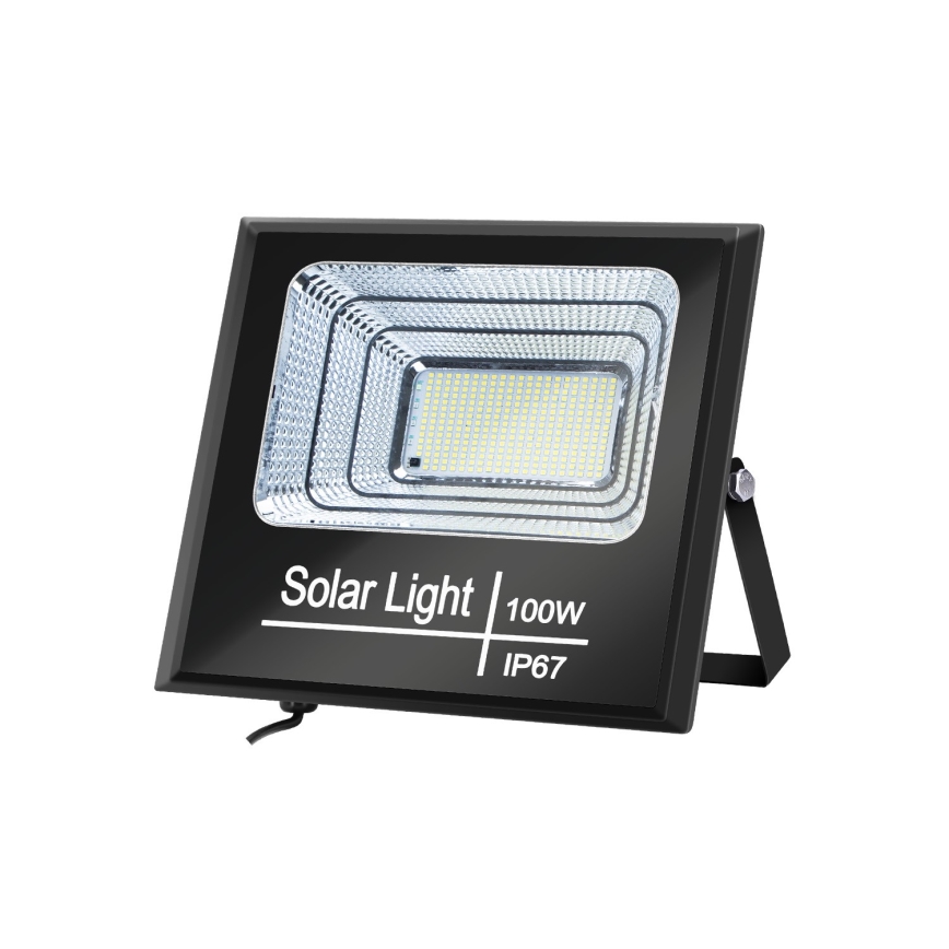 Aigostar - LED Ηλιακός προβολέας Dimmable LED/100W/3,2V IP67 2000 mAh + RC