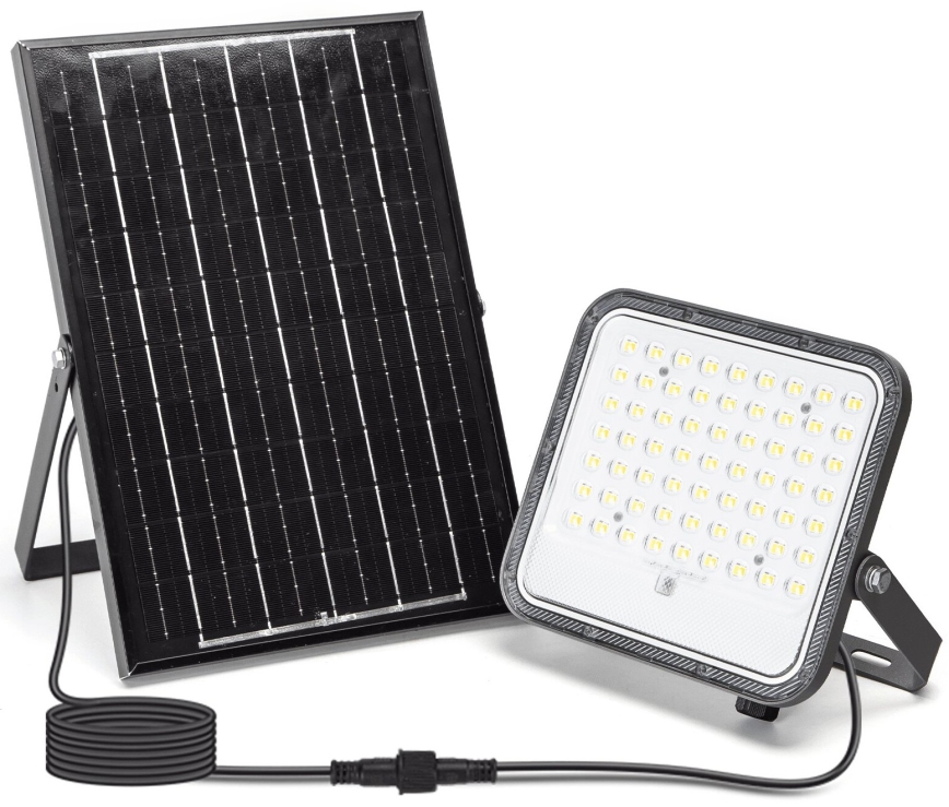 Aigostar - LED Ηλιακός προβολέας Dimmable LED/100W/3,4V 3000/4000/6500K IP66 + τηλεχειριστήριο