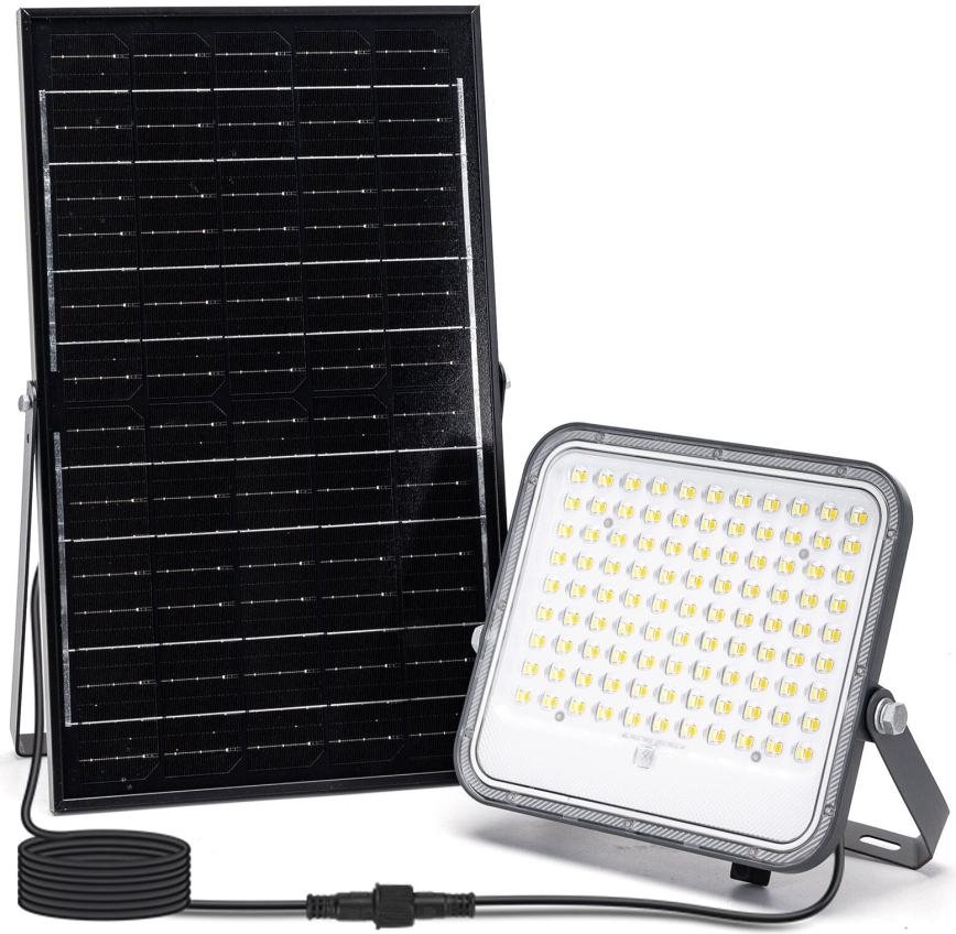 Aigostar - LED Ηλιακός προβολέας Dimmable LED/150W/3,4V 3000/4000/6500K IP66 12000 mAh + τηλεχειριστήριο