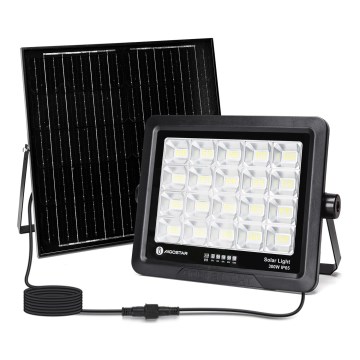 Aigostar - LED Ηλιακός προβολέας Dimmable LED/300W/3,4V IP65 + τηλεχειριστήριο