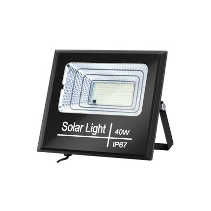 Aigostar - LED Ηλιακός προβολέας Dimmable LED/40W/3,2V IP67 2000 mAh + RC