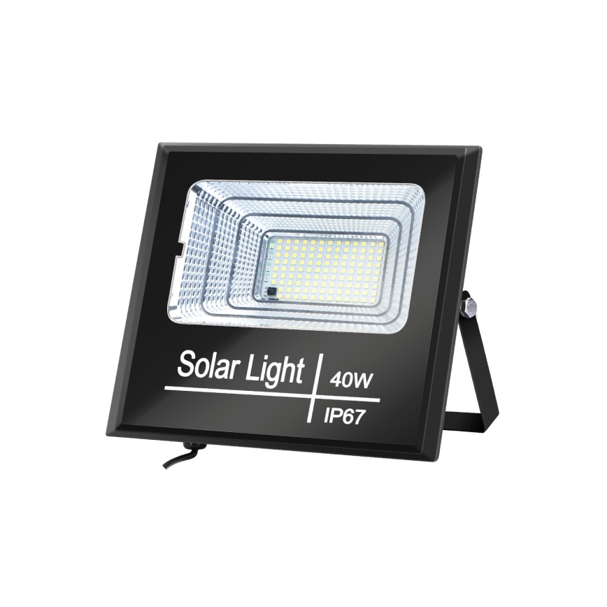 Aigostar - LED Ηλιακός προβολέας Dimmable LED/40W/3,2V IP67 2000 mAh + RC