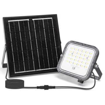 Aigostar - LED Ηλιακός προβολέας Dimmable LED/50W/3,4V 3000/4000/6500K IP66 + τηλεχειριστήριο