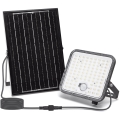 Aigostar - LED Ηλιακός προβολέας Dimmable με αισθητήρα LED/120W/3,4V 6500K IP66 + τηλεχειριστήριο