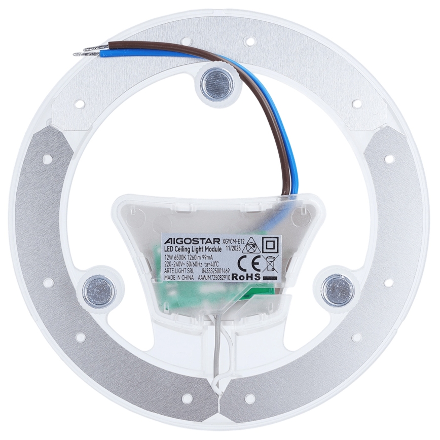 Aigostar - LED Μαγνητική μονάδα LED/12W/230V 6500K