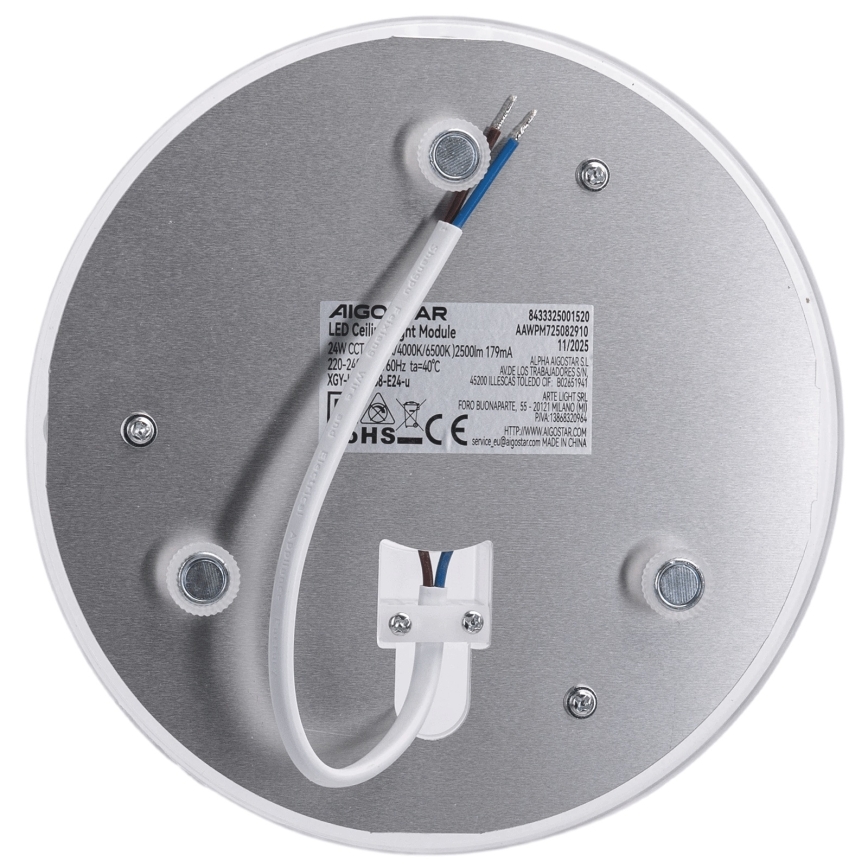 Aigostar - LED μαγνητική μονάδα LED/24W/230V 3000/4000/6500K