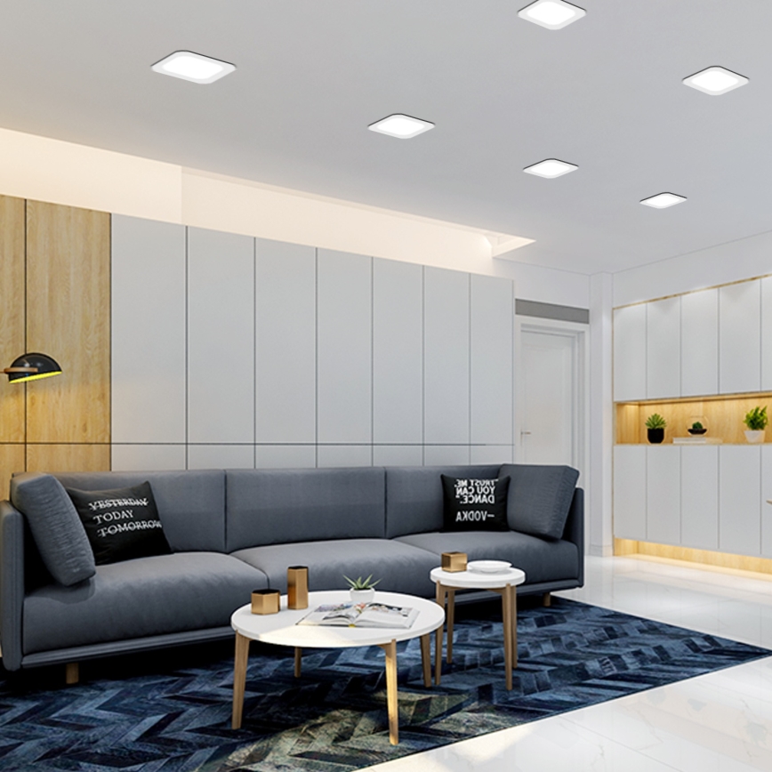 Aigostar - LED Οροφής Λαμπτήρας LED/6W/230V 6500K 12x12 εκ. λευκό