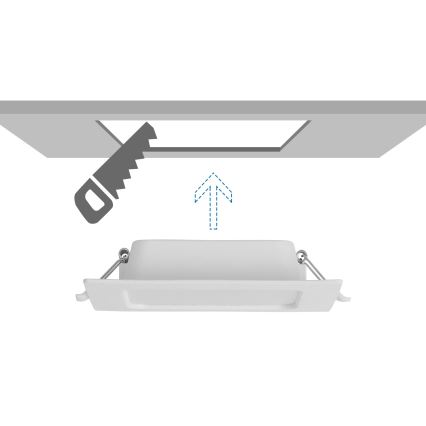 Aigostar - LED Οροφής Λαμπτήρας LED/6W/230V 6500K 12x12 εκ. λευκό