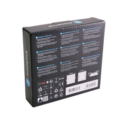 Aigostar - LED Οροφής Φωτιστικό LED/6W/230V 3000K 12x12 cm Λευκό