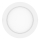 Aigostar - LED Πλαφονιέρα οροφής LED/12W/230V διάμετρος 17,4 cm 4000K λευκό
