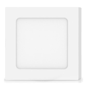 Aigostar - LED Πλαφονιέρα οροφής LED/6W/230V 12,2x12,2 cm 3000K λευκό