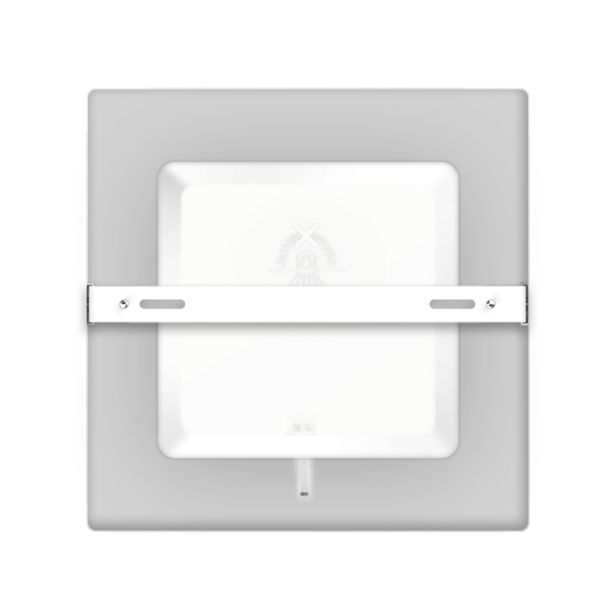 Aigostar - LED Πλαφονιέρα οροφής LED/6W/230V 12,2x12,2 cm 6500K λευκό