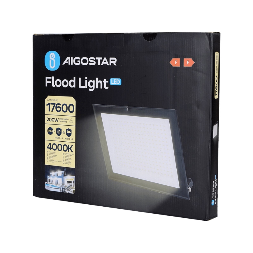 Aigostar - LED Προβολέας LED/200W/230V 4000K IP65